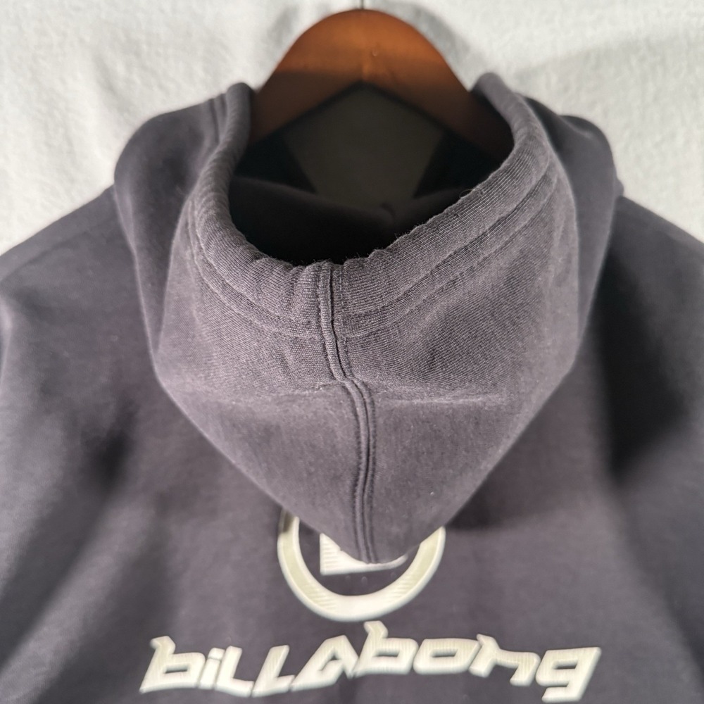 Vintage Y2K Billabong Blue Surf Hoodie Baggy Skater Faded Sz XL RARE - Picture 6 of 7